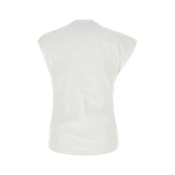 Isabel Marant Women White Cotton Nayda T-Shirt